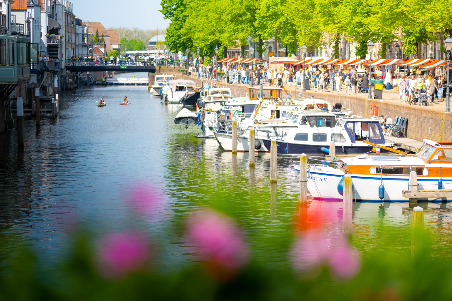 Haven en kade van Gorinchem